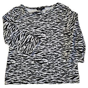 Women's Jones NY animal print shirt